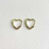 Heart shaped Hoops