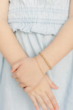Gold Filled/ Sterling Silver/ or Rose Gold Baby/Kid/Adult Beaded Bracelet