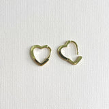 Heart shaped Hoops