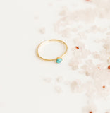 Small Turquoise Ring (4mm)